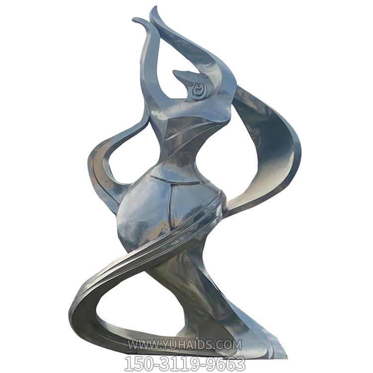 园林广场不锈钢抽象园林景观摆件博鱼网页版