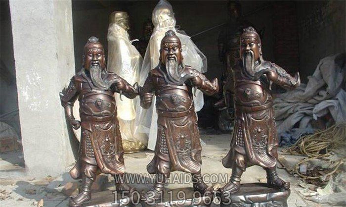 不锈钢仿铜家居镇宅关公博鱼网页版