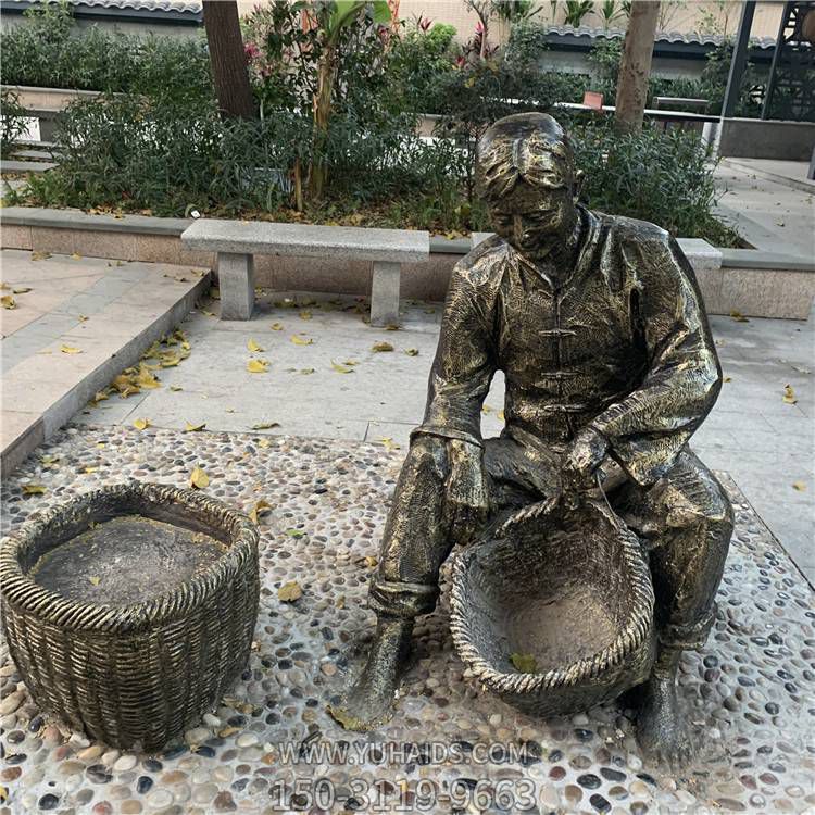 园林街道民俗小品农耕人物博鱼网页版