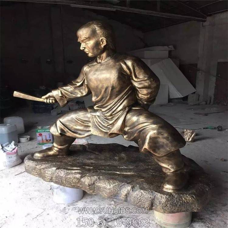 景区园林玻璃钢仿铜人物博鱼网页版