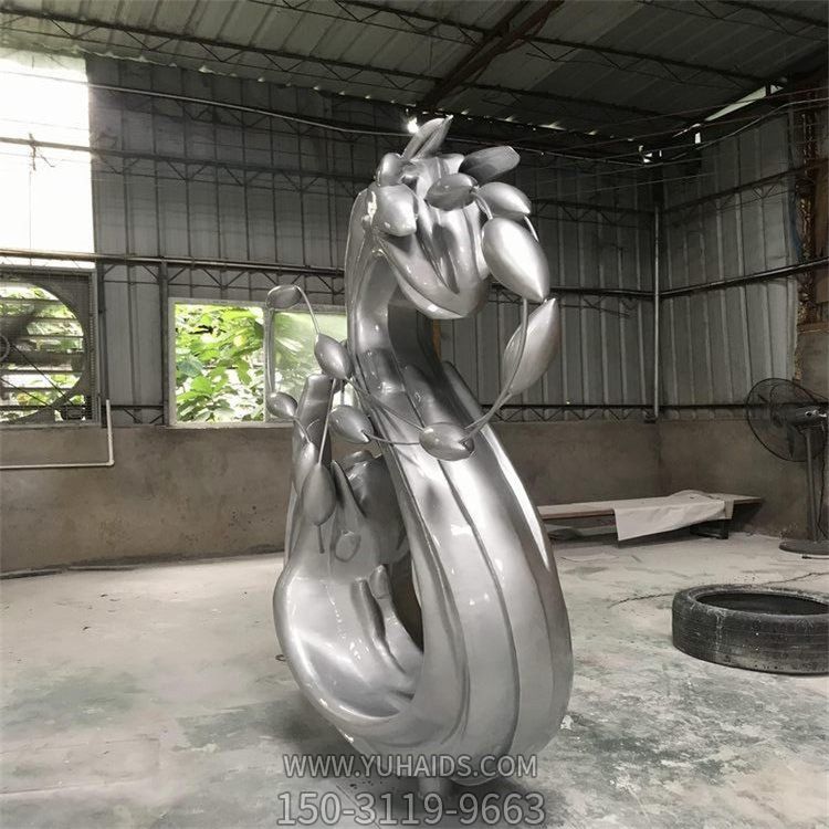 户外园林不锈钢抽象园林户外景观摆件博鱼网页版