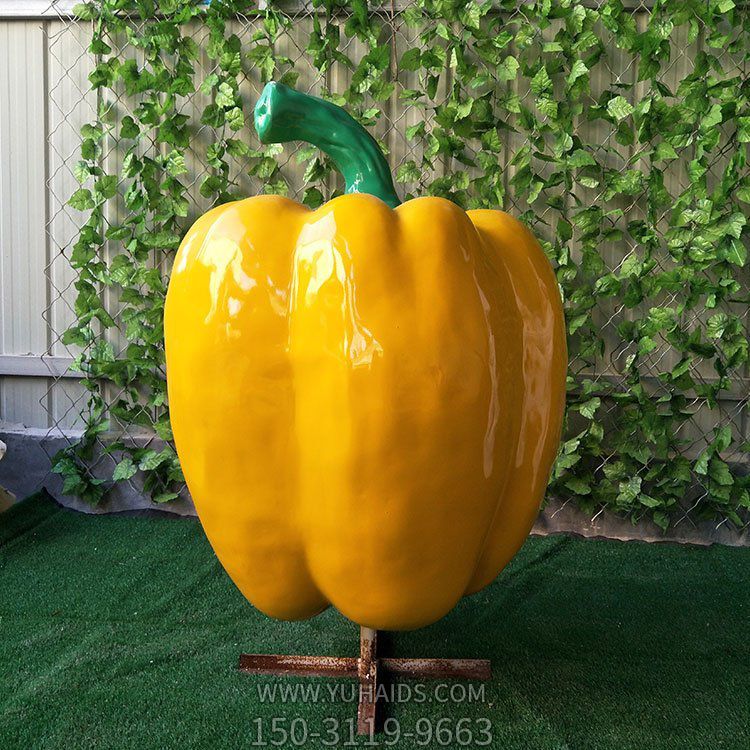 黄辣椒，大个柿子椒仿真植物摆件博鱼网页版