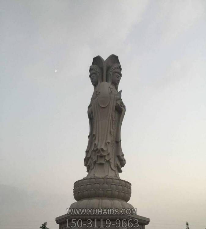 三面观音石雕像博鱼网页版