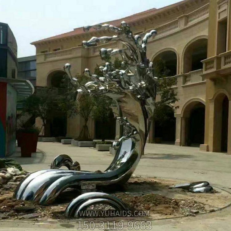 不锈钢镜面创意海浪浪花博鱼网页版