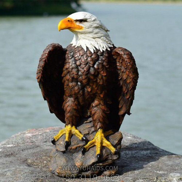 玻璃钢仿真老鹰博鱼网页版 户外花园庭院摆件