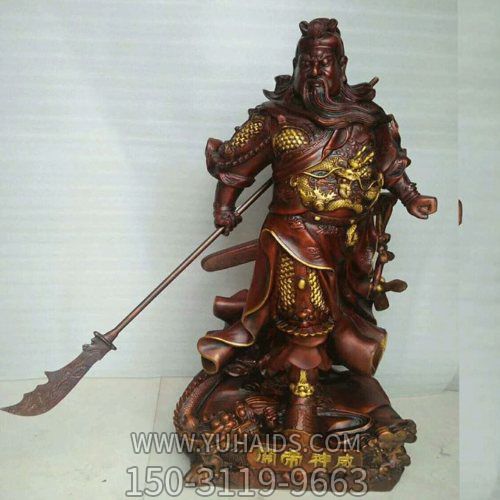 铜雕户外园林景观武财神博鱼网页版