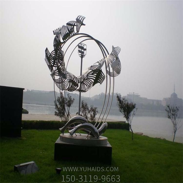 户外公园城市不锈钢抽象艺术造型可定制博鱼网页版
