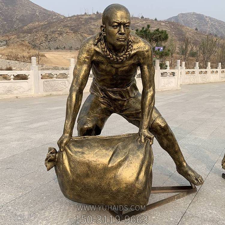 景区园林摆放玻璃钢劳动农耕人物雕像博鱼网页版