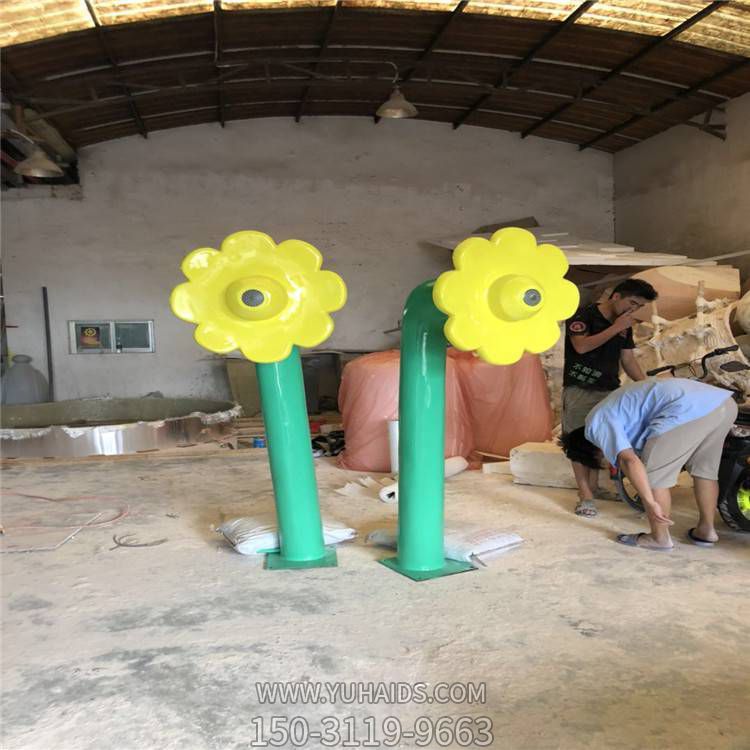 不锈钢彩绘园林小花博鱼网页版