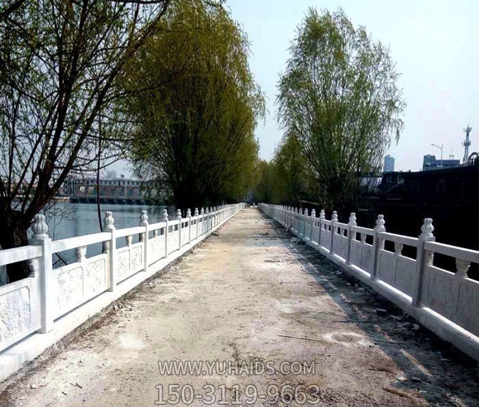 景区河道护栏汉白玉装饰博鱼网页版