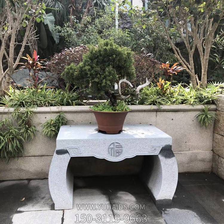 石雕花架盆景花柱墩庭院摆件博鱼网页版