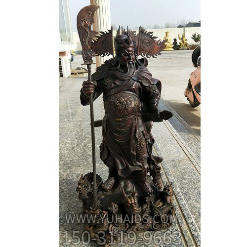玻璃钢仿铜户外园林大型武财神博鱼网页版