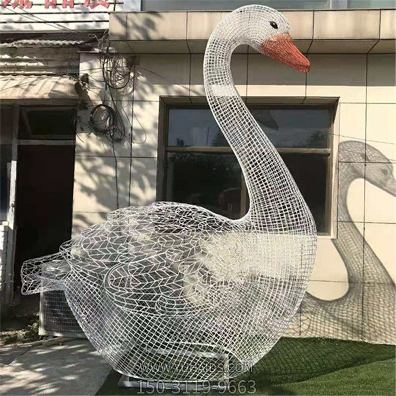 花园不锈钢镂空白天鹅博鱼网页版
