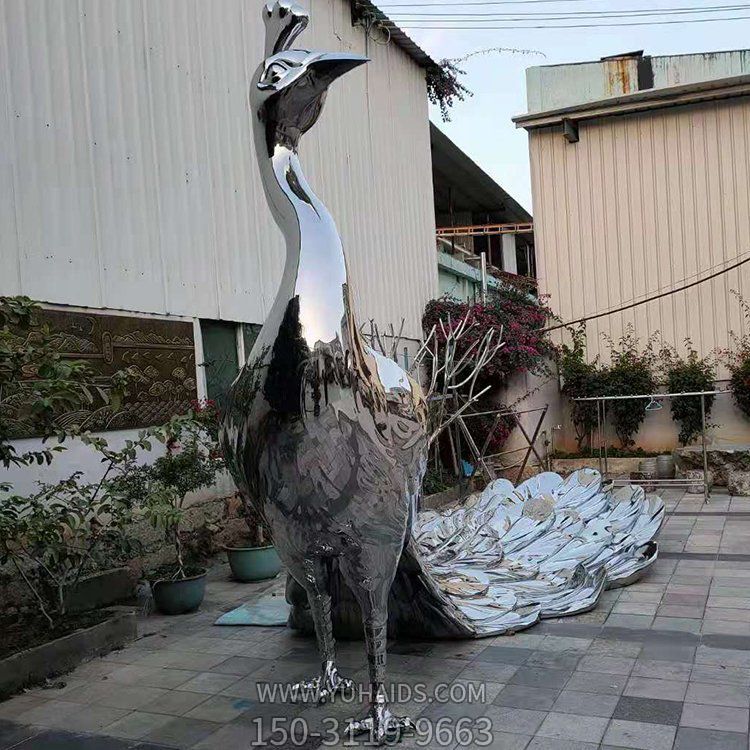 不锈钢户外广场大型抽象创意园林景观博鱼网页版