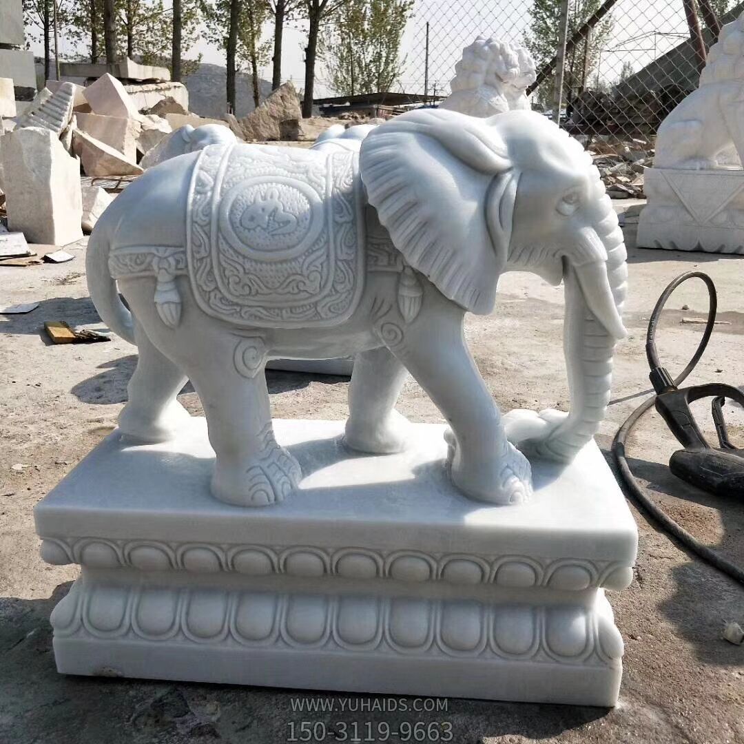别墅大理石石雕大象博鱼网页版