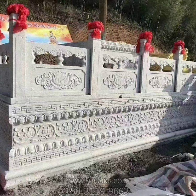 汉白玉石雕栏杆须弥座博鱼网页版