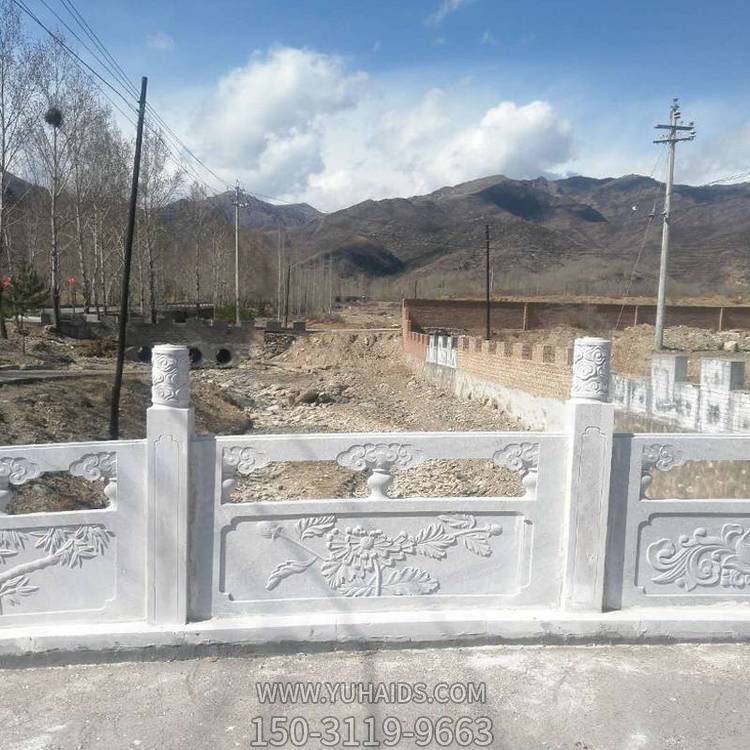 大理石石雕户外景观园林栏杆栏板博鱼网页版