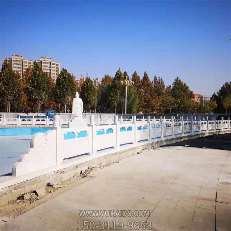 城市公园石拱桥汉白玉防护栏杆栏板博鱼网页版