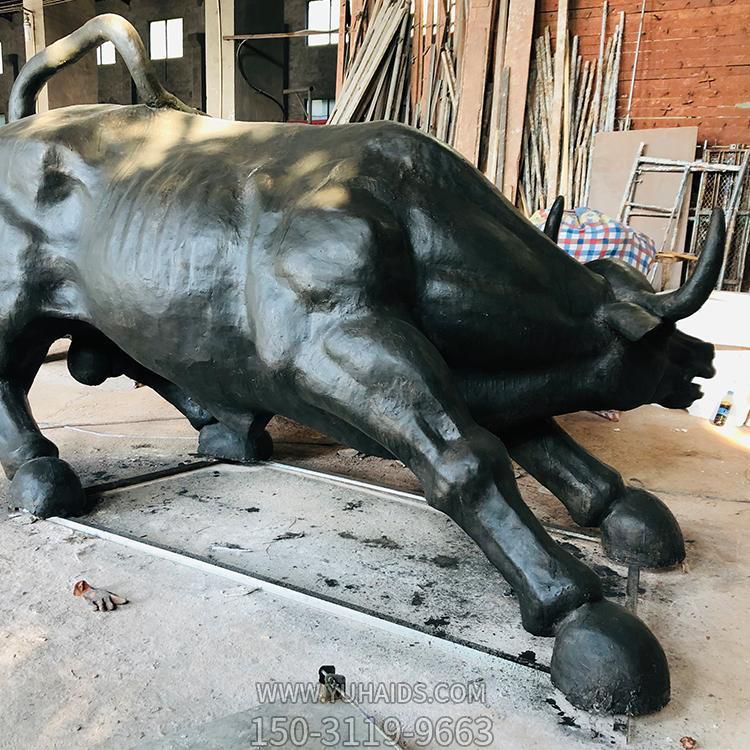 玻璃钢仿铜大型华尔街牛博鱼网页版