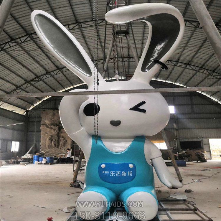 玻璃钢卡通兔子博鱼网页版