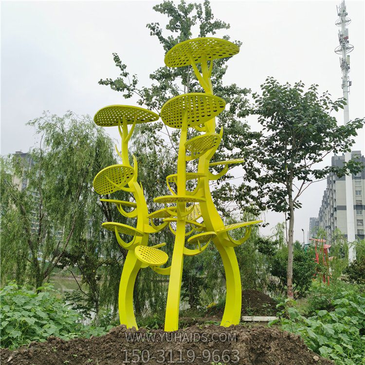 不锈钢抽象树，网状树叶树冠博鱼网页版