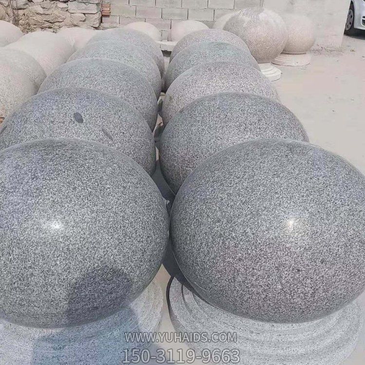 花岗岩石球，阻车石墩子博鱼网页版
