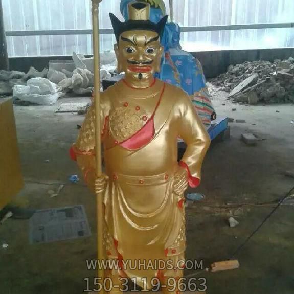 寺庙摆放玻璃钢彩绘南海龙王道教神像善财童子神像博鱼网页版