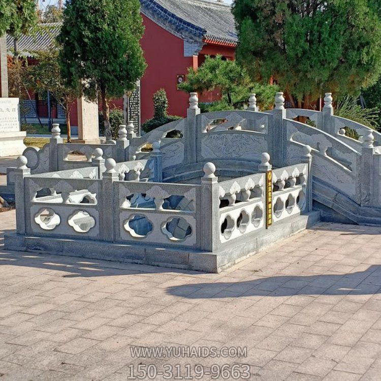 花岗岩石雕小桥，桥栏杆护栏博鱼网页版