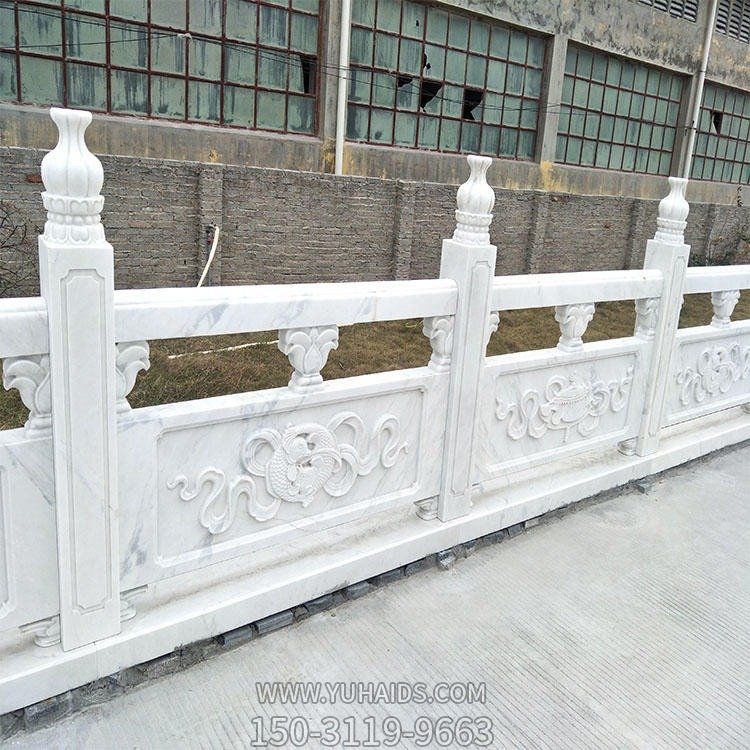 河道城市大理石石雕围栏博鱼网页版