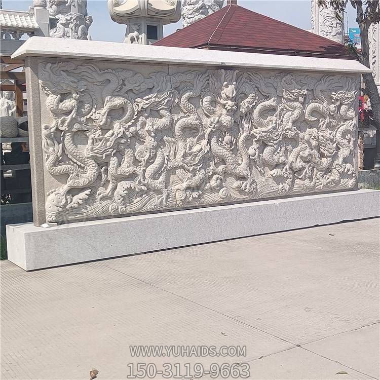 大理石石雕户外园林景观大型照壁博鱼网页版