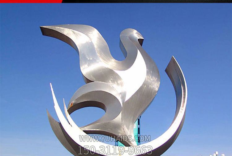 不锈钢镜面创意抽象工艺鸽子博鱼网页版