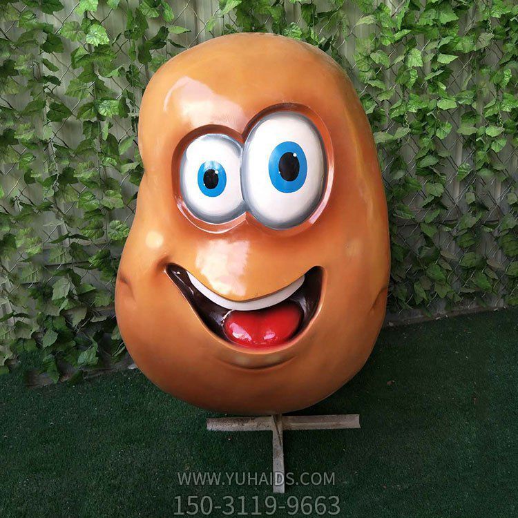 卡通土豆玻璃钢蔬菜水果博鱼网页版 商场橱窗摆件