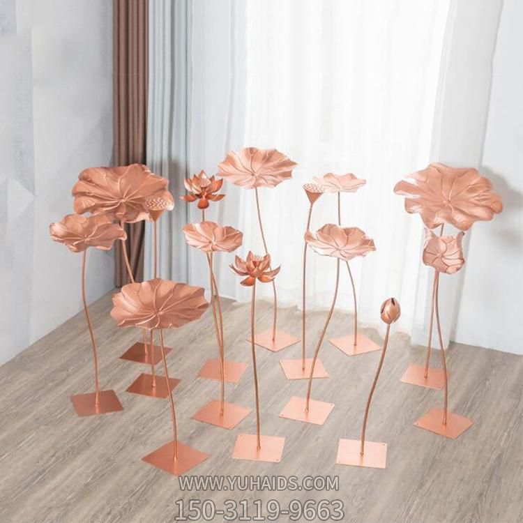 铜雕户外水景摆件莲花莲叶博鱼网页版