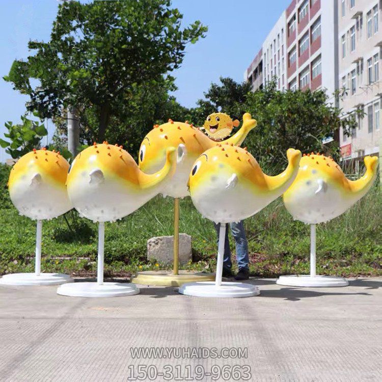 户外公园游乐园玻璃钢卡通鱼博鱼网页版