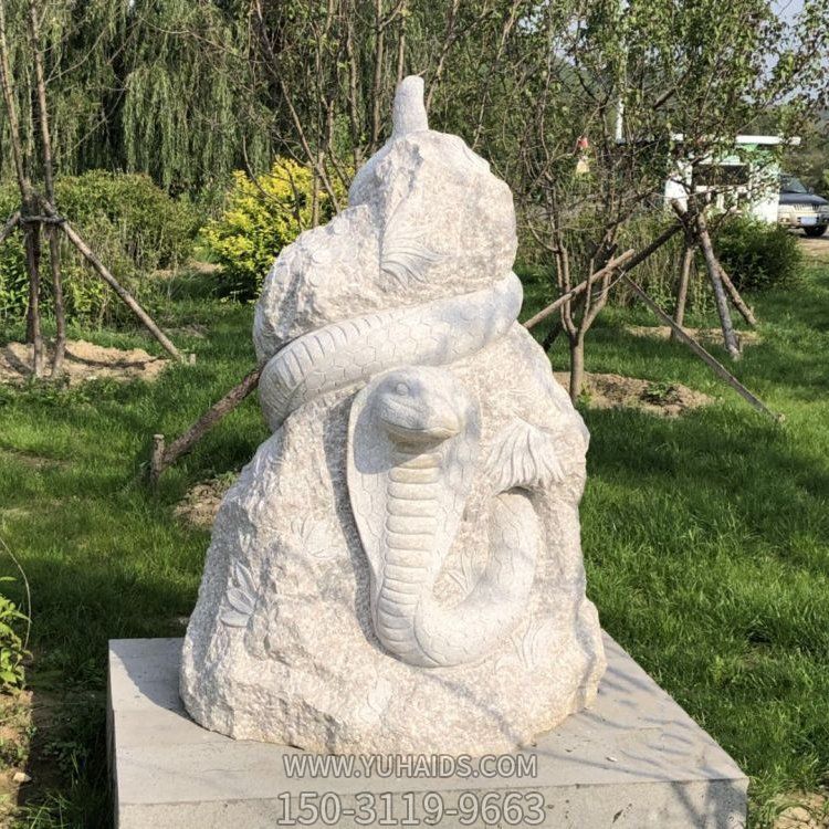 十二生肖蛇石雕博鱼网页版