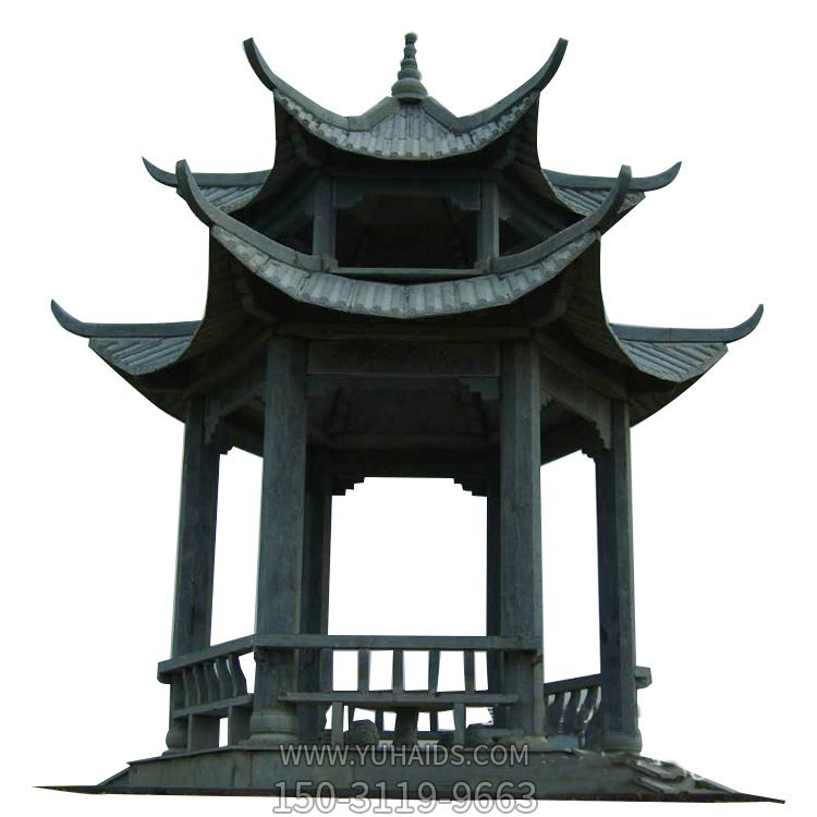 双层仿古建休闲公园小区摆放凉亭博鱼网页版