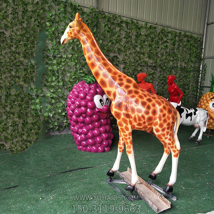 玻璃钢仿真长颈鹿博鱼网页版