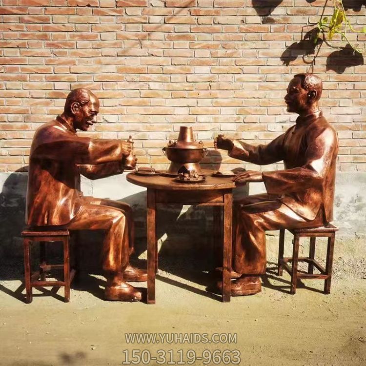 城市街头玻璃钢仿铜情景主题人物博鱼网页版