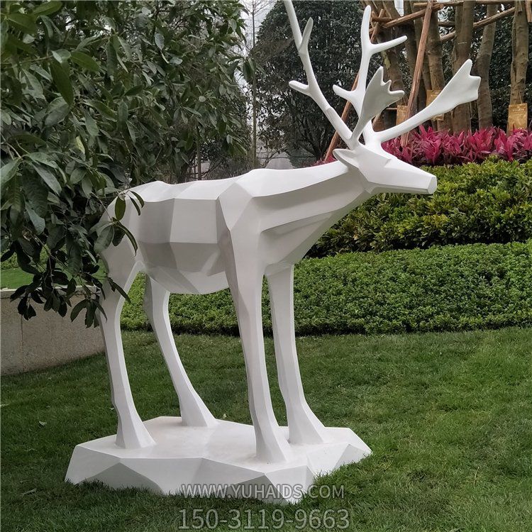 玻璃钢几何形梅花鹿博鱼网页版