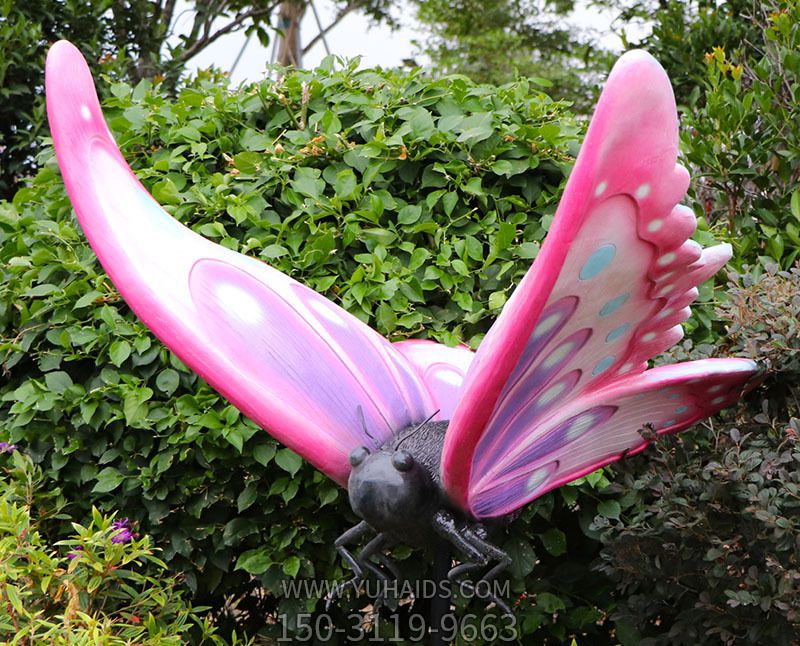 卡通玻璃钢室外蝴蝶博鱼网页版