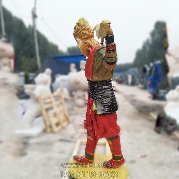 玻璃钢卡通户外景观西游记人物景观孙悟空博鱼网页版