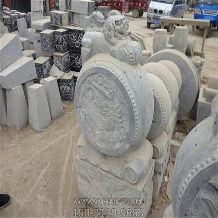 大理石石雕园林景观抱鼓石博鱼网页版