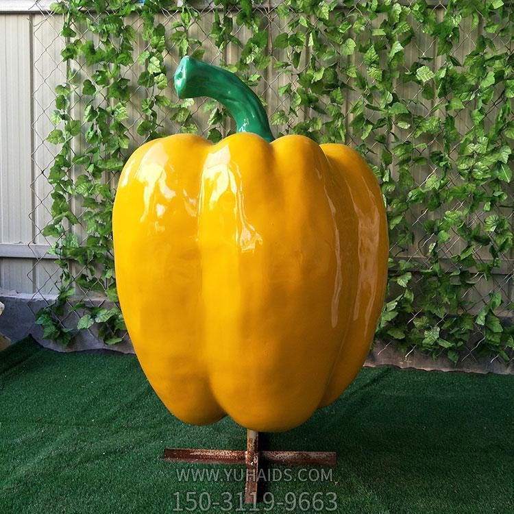 户外园林玻璃钢仿真蔬菜青椒博鱼网页版