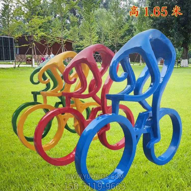 公园玻璃钢抽象运动人物摆件 园林不锈钢鱼水池景观博鱼网页版