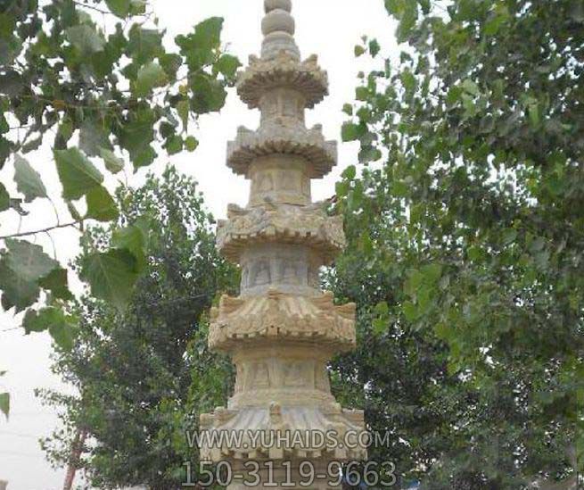 景区园林多层大理石塔景观石雕博鱼网页版