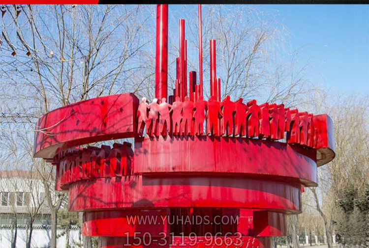 公园创意不锈钢空心信号塔景观博鱼网页版