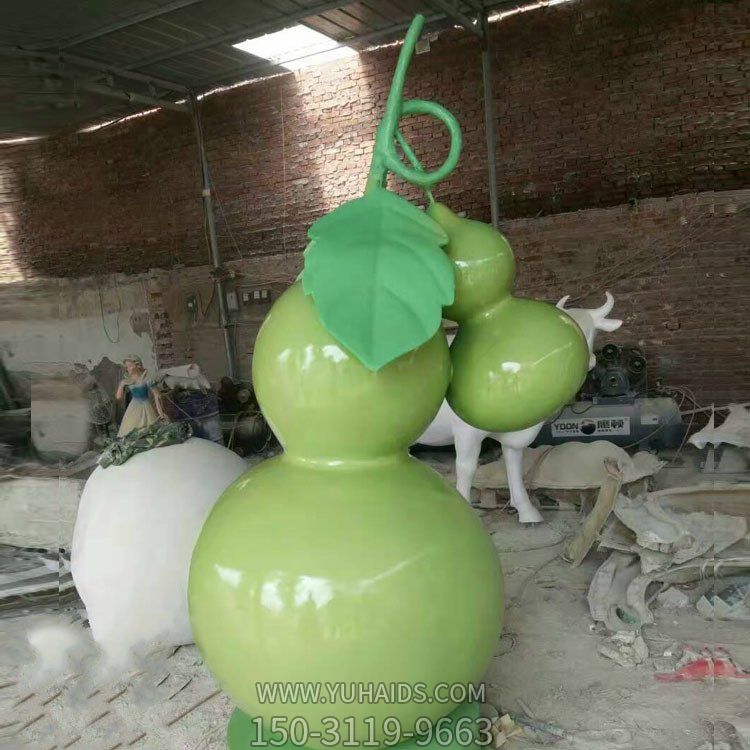 玻璃钢仿真创意户外大型葫芦景观博鱼网页版