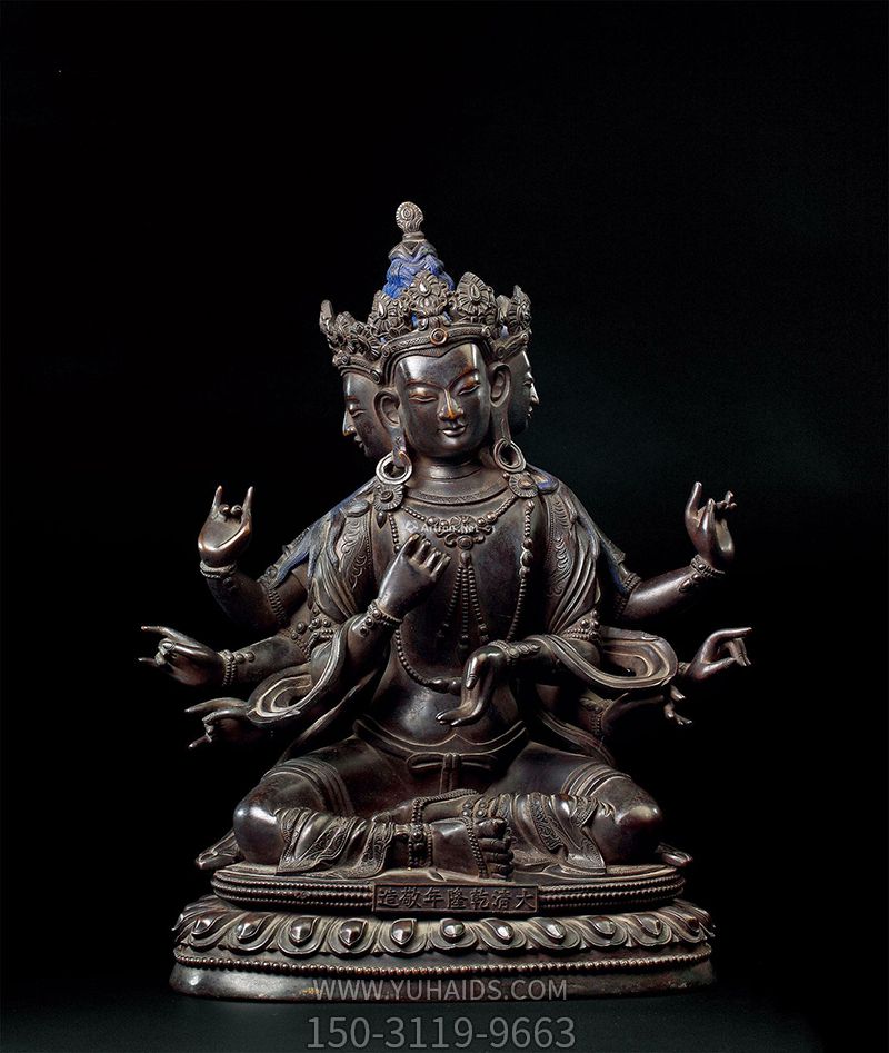 寺庙庭院铜雕尊胜佛母博鱼网页版