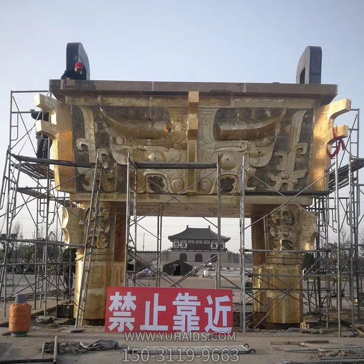 寺庙景区景点大型四方鼎博鱼网页版