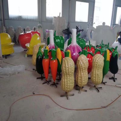 玻璃钢卡通户外园林景观水果蔬菜博鱼网页版
